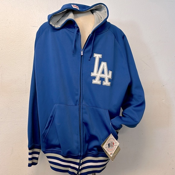 Los Angeles Dodgers men’s sweater Jacket Large NWT